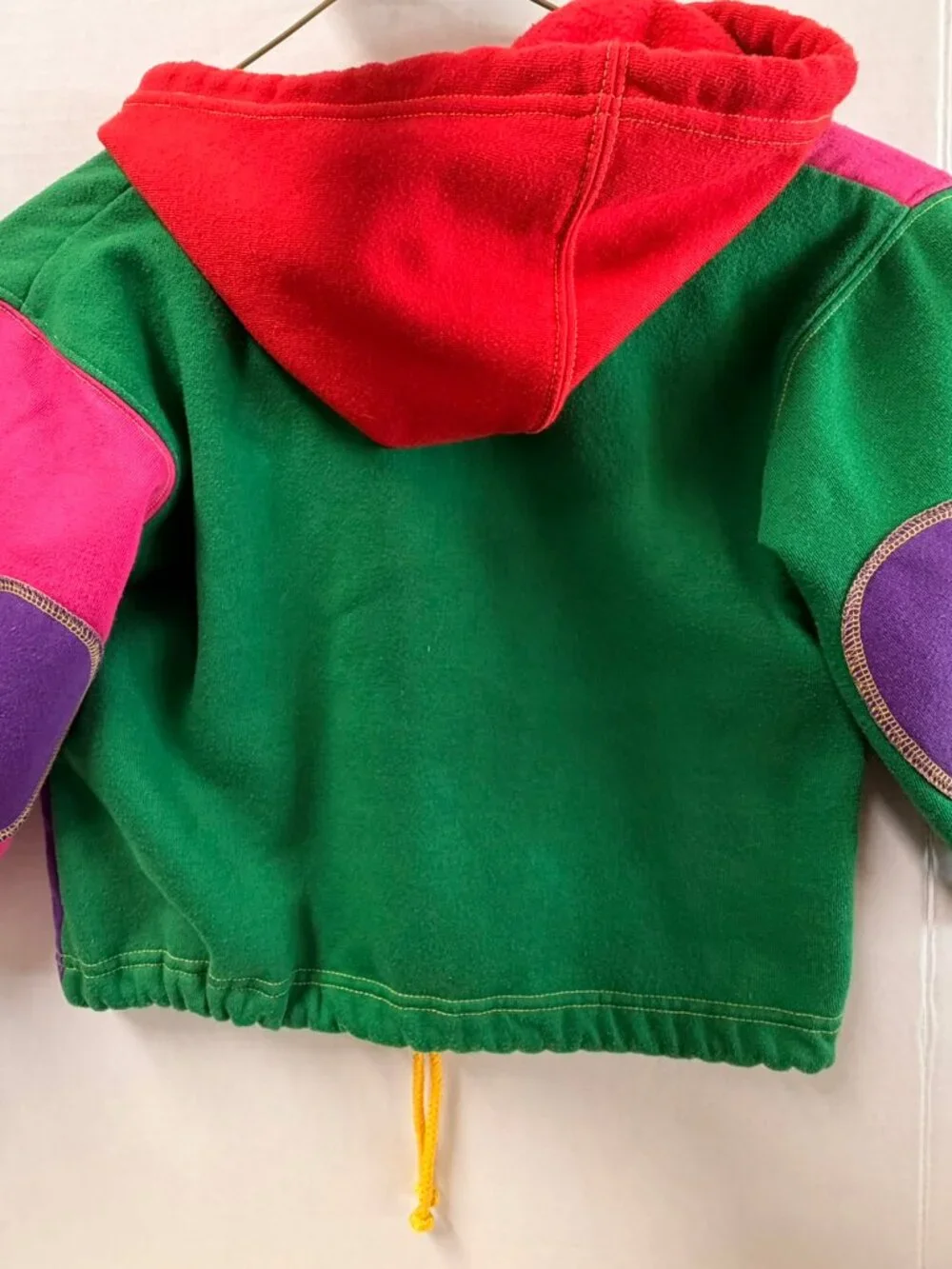 Toddler Kidcore Color Block Zip